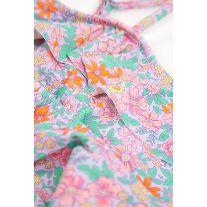 Veritas-Kids bikini bloemen asymmetrisch