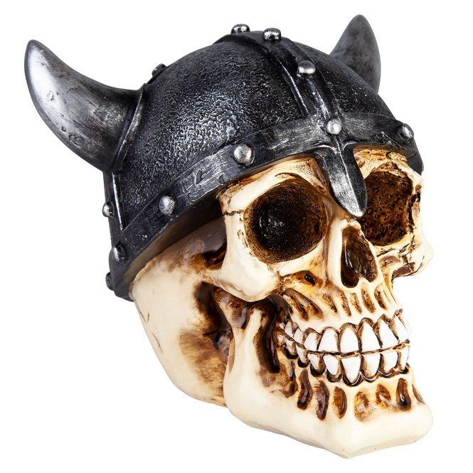 Totenkopf - aus Polyresin - ca. 15 x 8 x 13,5 cm