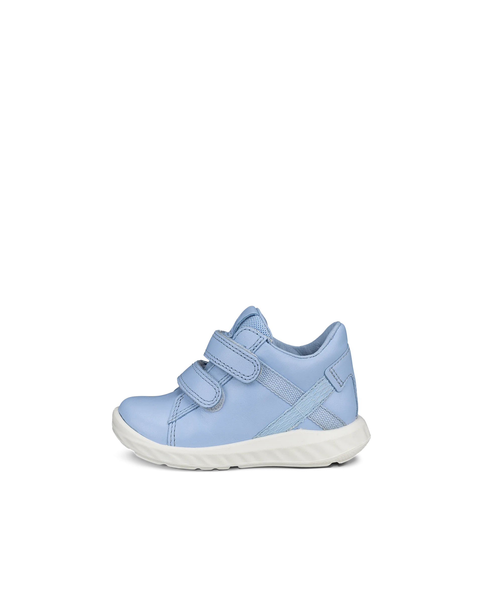 ECCO SP.1 LITE INFANT Kinder Ledersneaker mit Klettverschluss Blau