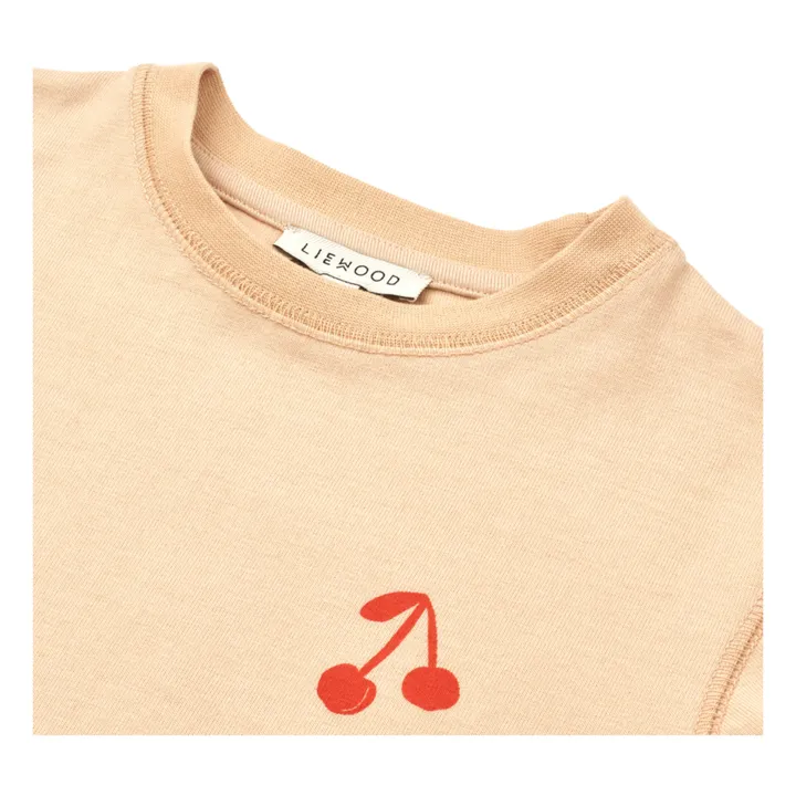 Liewood T-shirt Sixten Cerises | Rose pâle