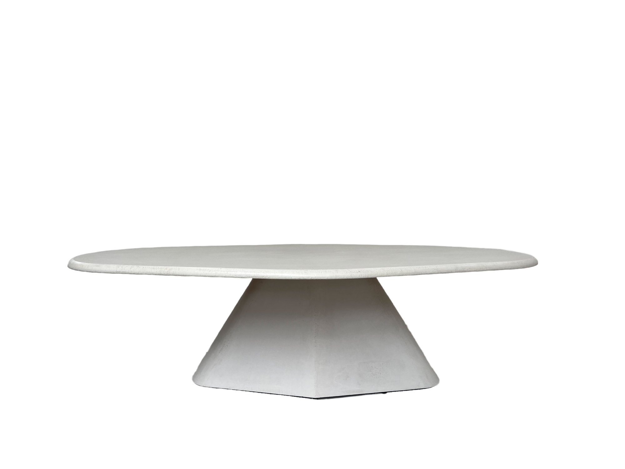 Bogard Fins ovaal beton | White 280 cm