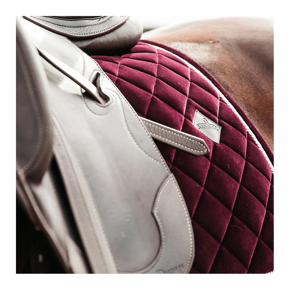 Kentucky CORDUROY - Tapis dressage bordeaux