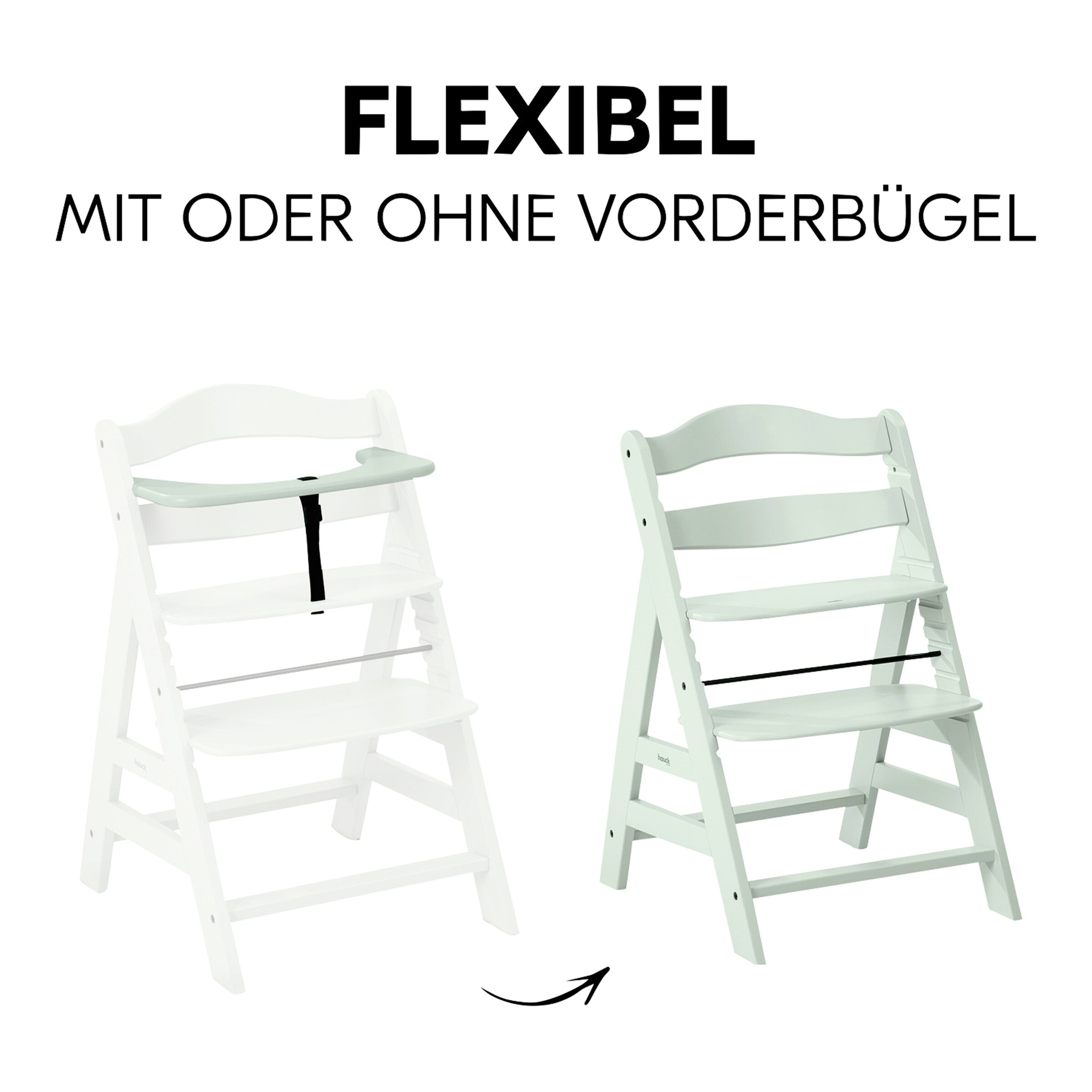 Hauck Hochstuhl Alpha + mint