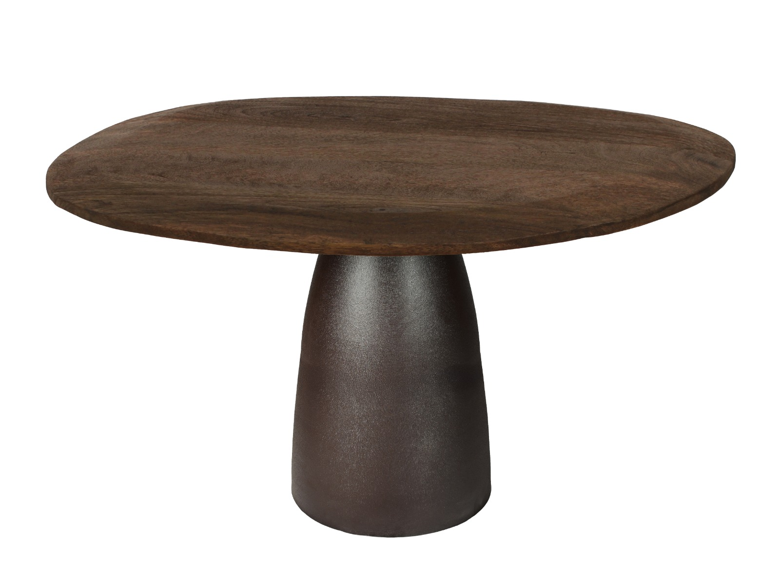 Paddestoel Organic Eettafel 140cm bruin