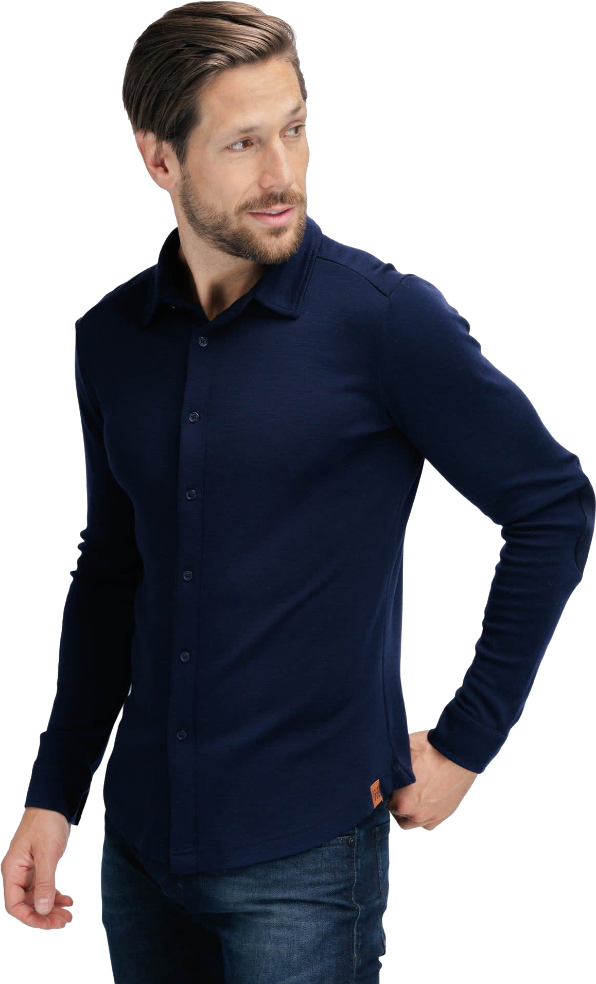 Vefsna Shirt Herre Blue Ink