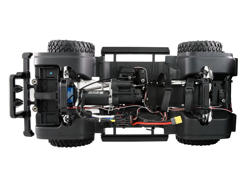 Amewi Scale Crawler ALLRock H8, Blau/Orange ARTR, 1:8 High-Class-Crawler im Massstab 1:8