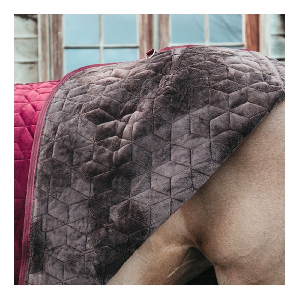 Kentucky VELVET 160G - Couverture de présentation bordeaux