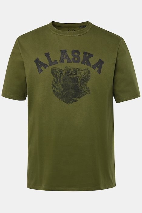 JP 1880 T-Shirt, Halbarm, Brustprint, bis 8 XL