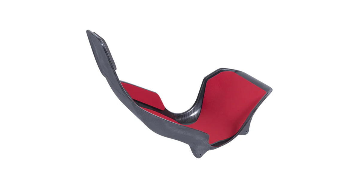 Res-TechX1 Carbon Seat gamestoel  (Rood)