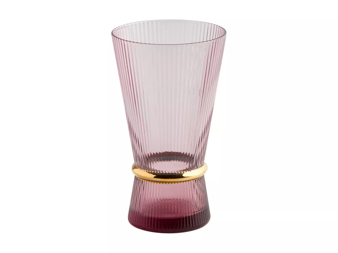 Verre Rosering Rose Foncé 14 x 8