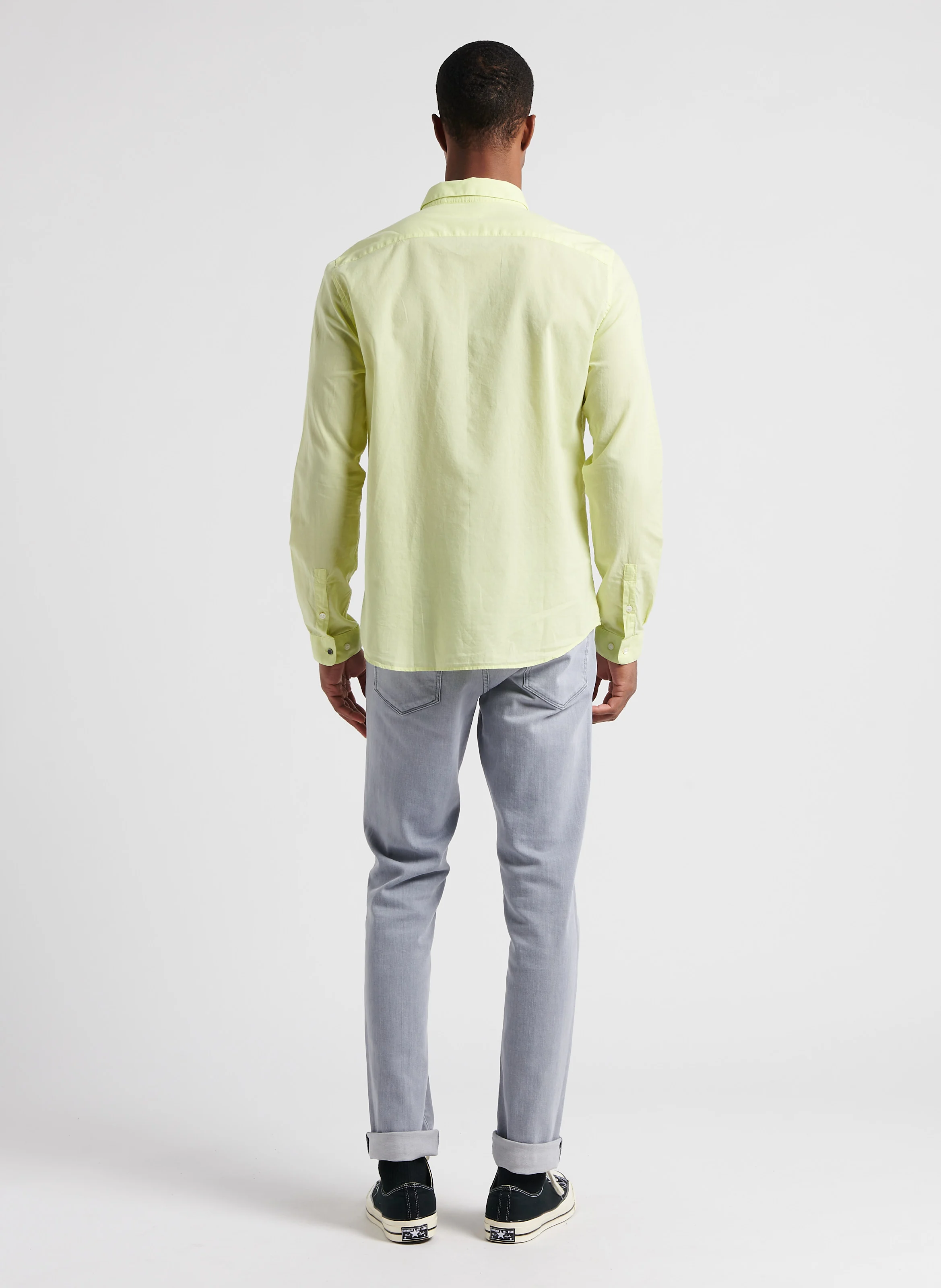 Jean slim en coton stretch | Gris