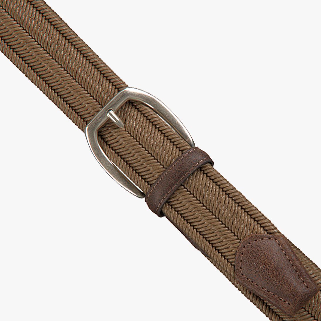 MAZZELTOV bruine mazzeltov riem elastico spiga