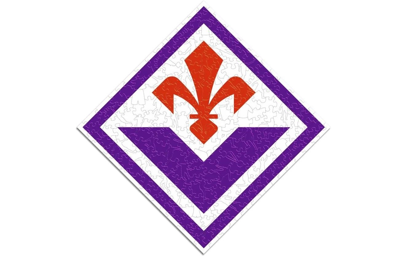 Puzzle »Iconic ACF Fiorentina – Logo« Holzart: Birke (Herkunftsland: China)