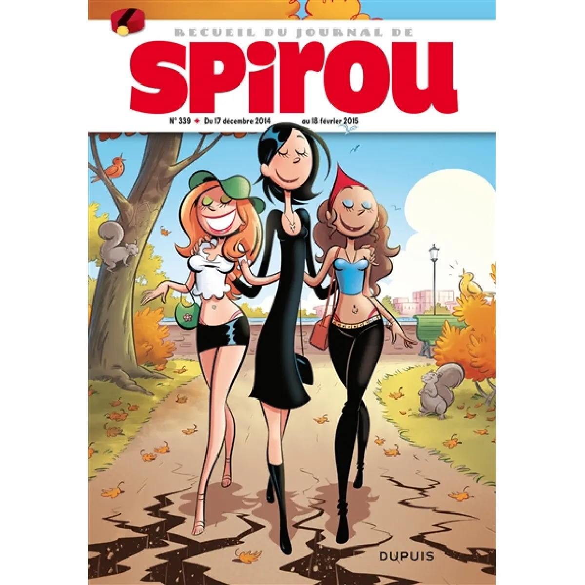 Recueil du journal de Spirou. Vol. 339. Du 17 décembre 2014 au 18 février 2015 · Occasion