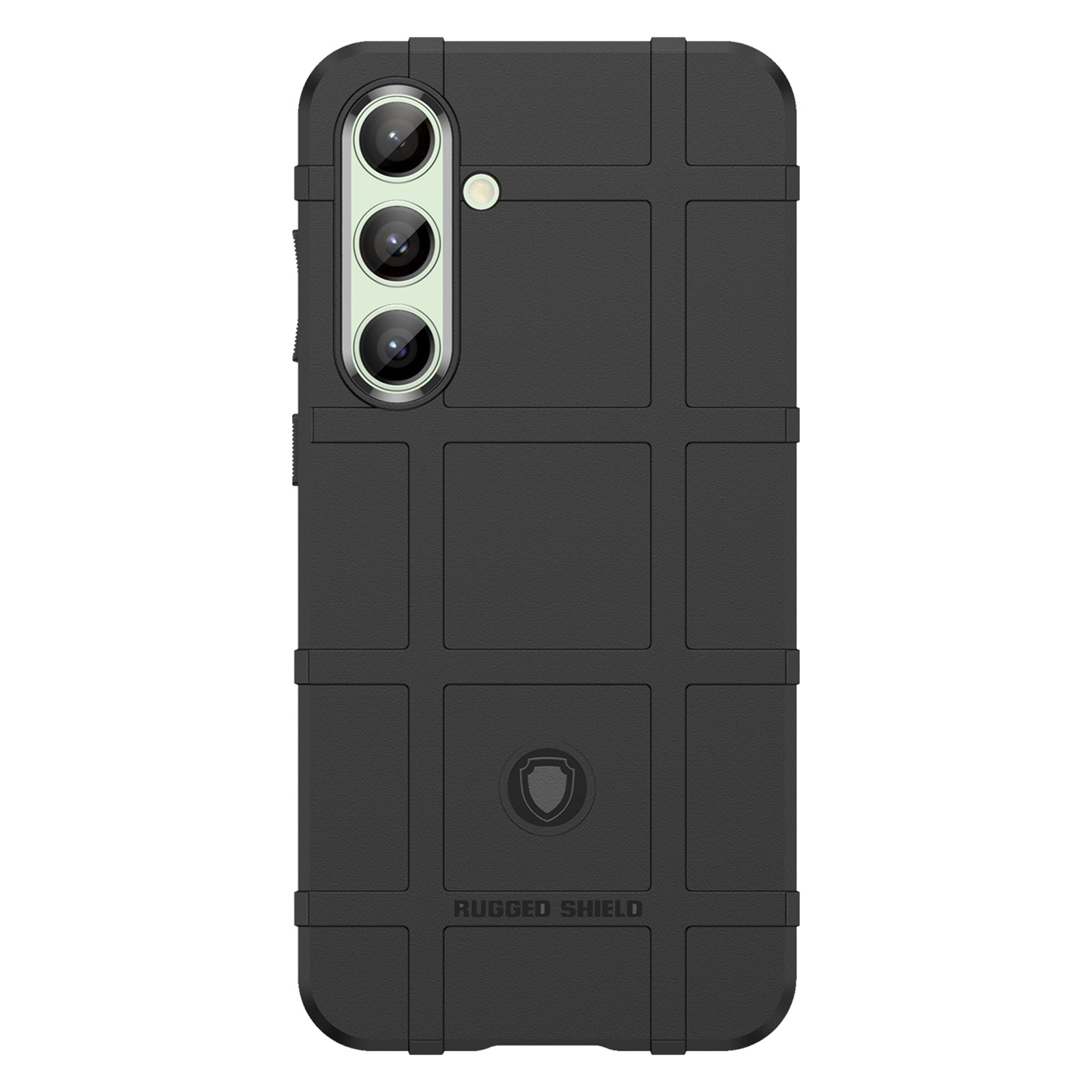 Samsung Galaxy S24 FE Outdoor Gummi Schutzhülle Anti-Shock - Schwarz