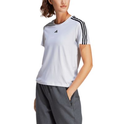 AdidasAEROREADY Train Essentials 3-Stripes Tee - weiß