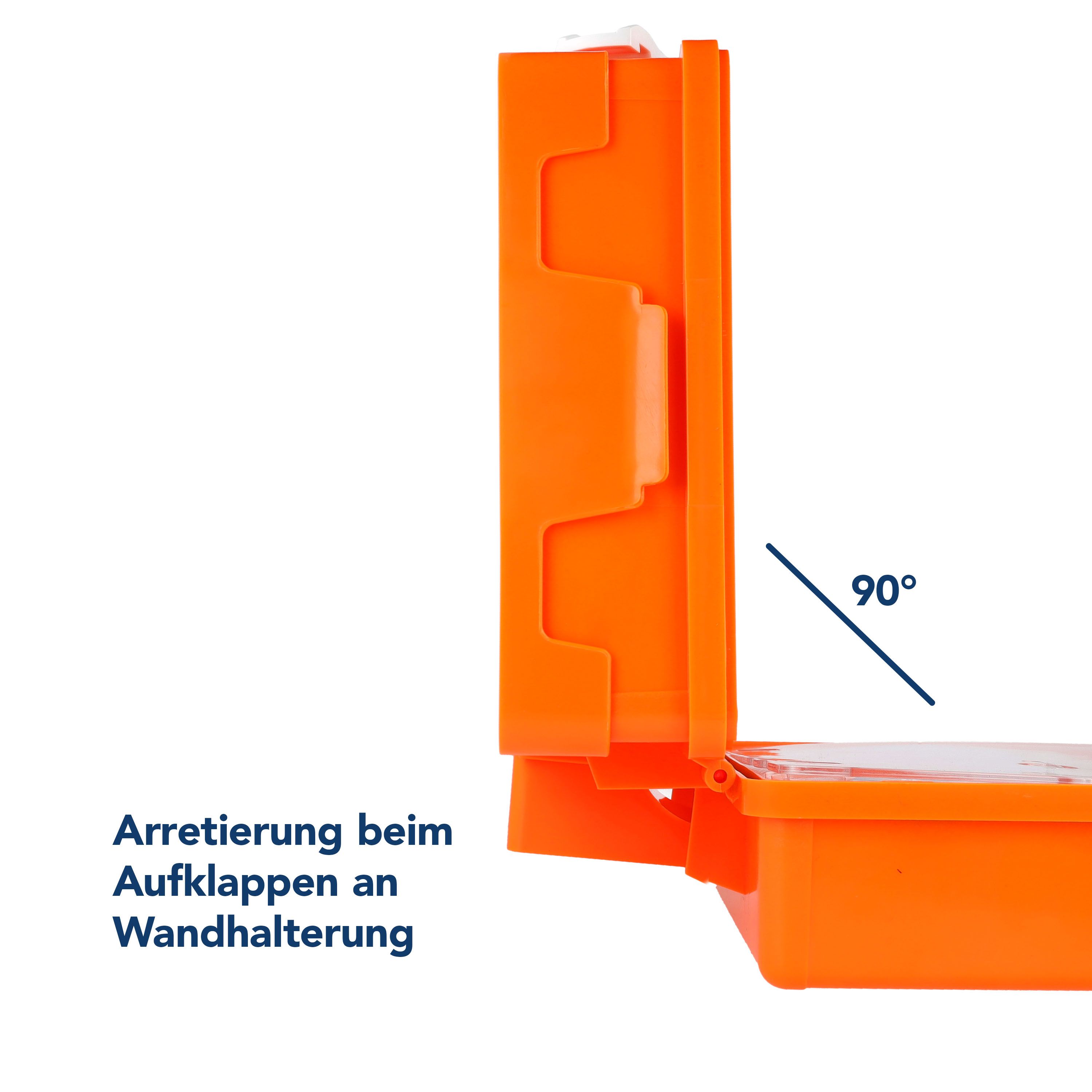 First Aid Only Verbandkoffer DIN 13157 mit Wandhalterung
