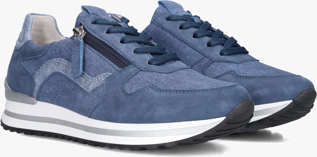 blauwe gabor lage sneakers 529