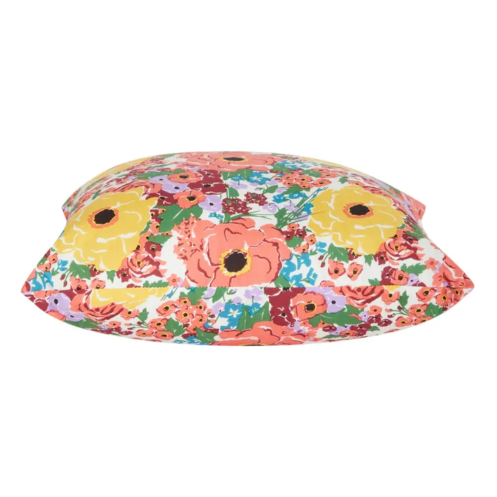 Lucas du Tertre Coussin Helen Flower | Blanc