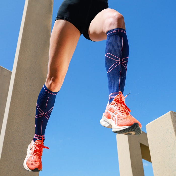 Stox-Compressiekousen Sport dames - STOX