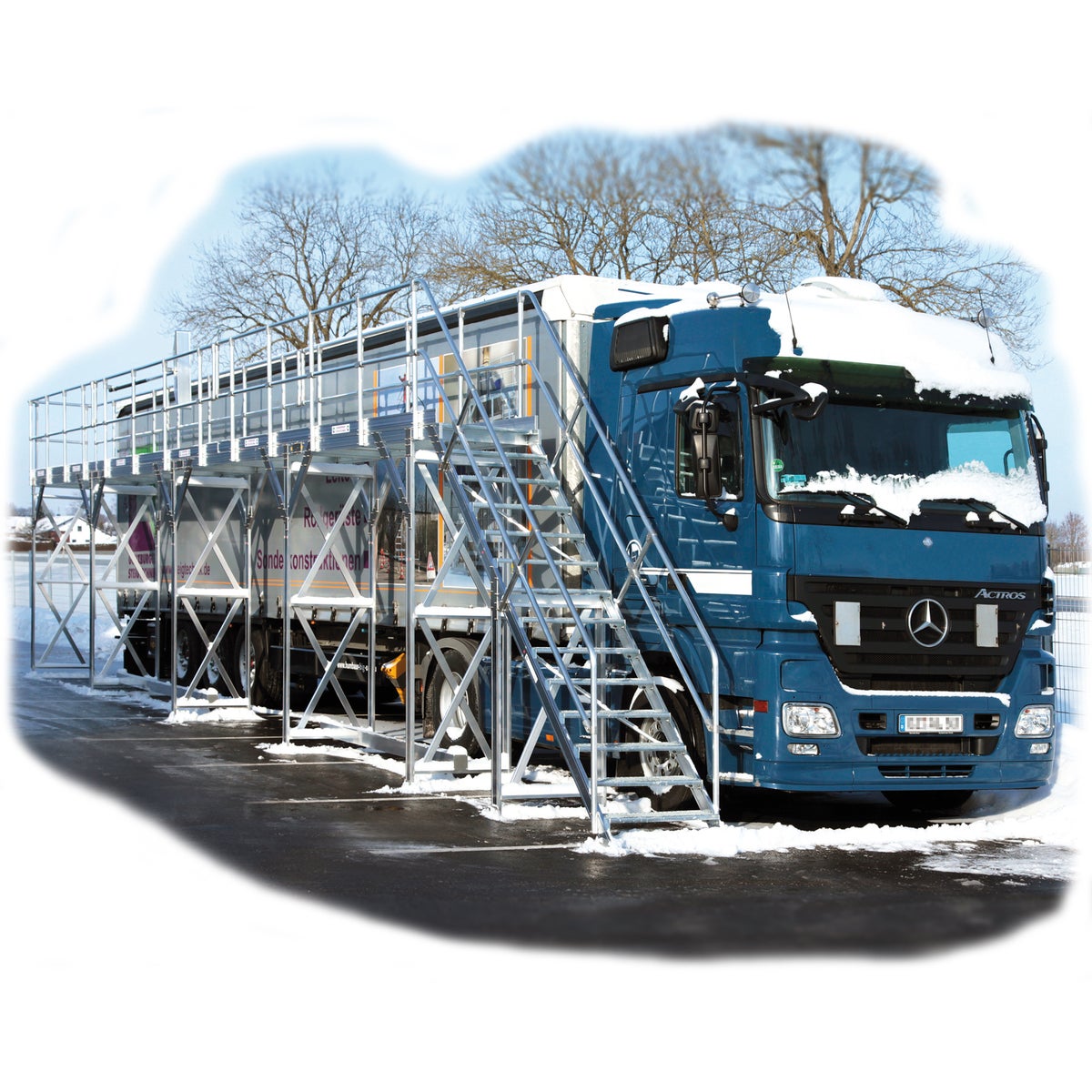 MUNK ontdooisysteem module 1, platformlengte 1270 mm