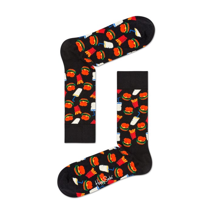 Happy Socks-Happy Socks met hamburgers