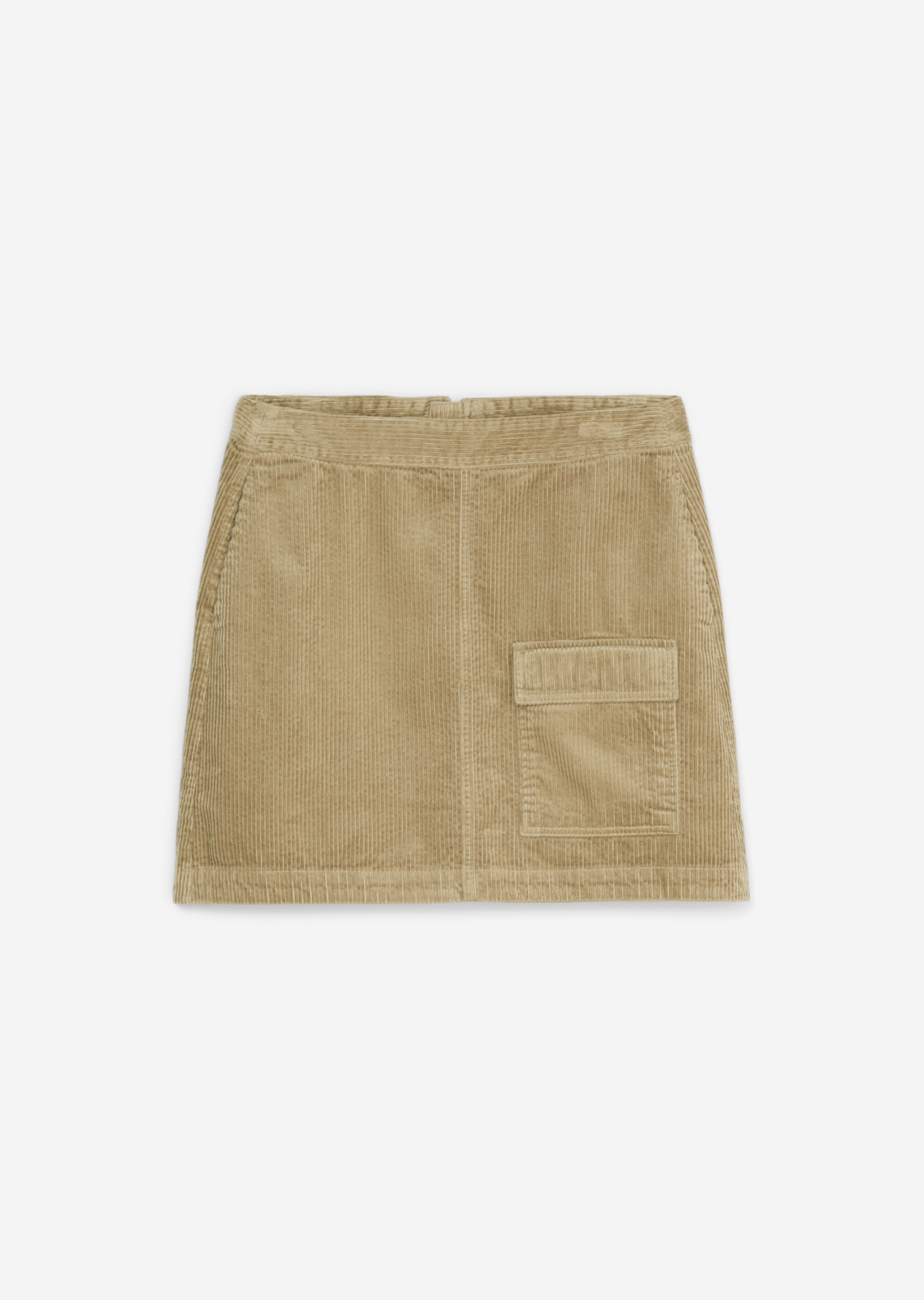 Cord-Minirock aus Organic Cotton