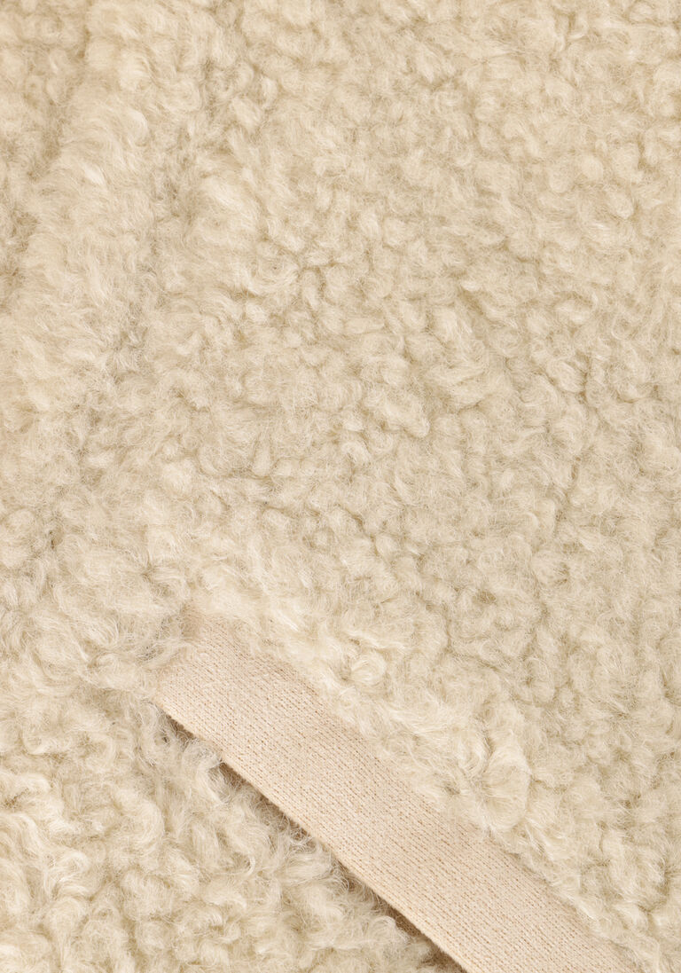 KNIT-TED ecru knit-ted teddy jas nicola jacket