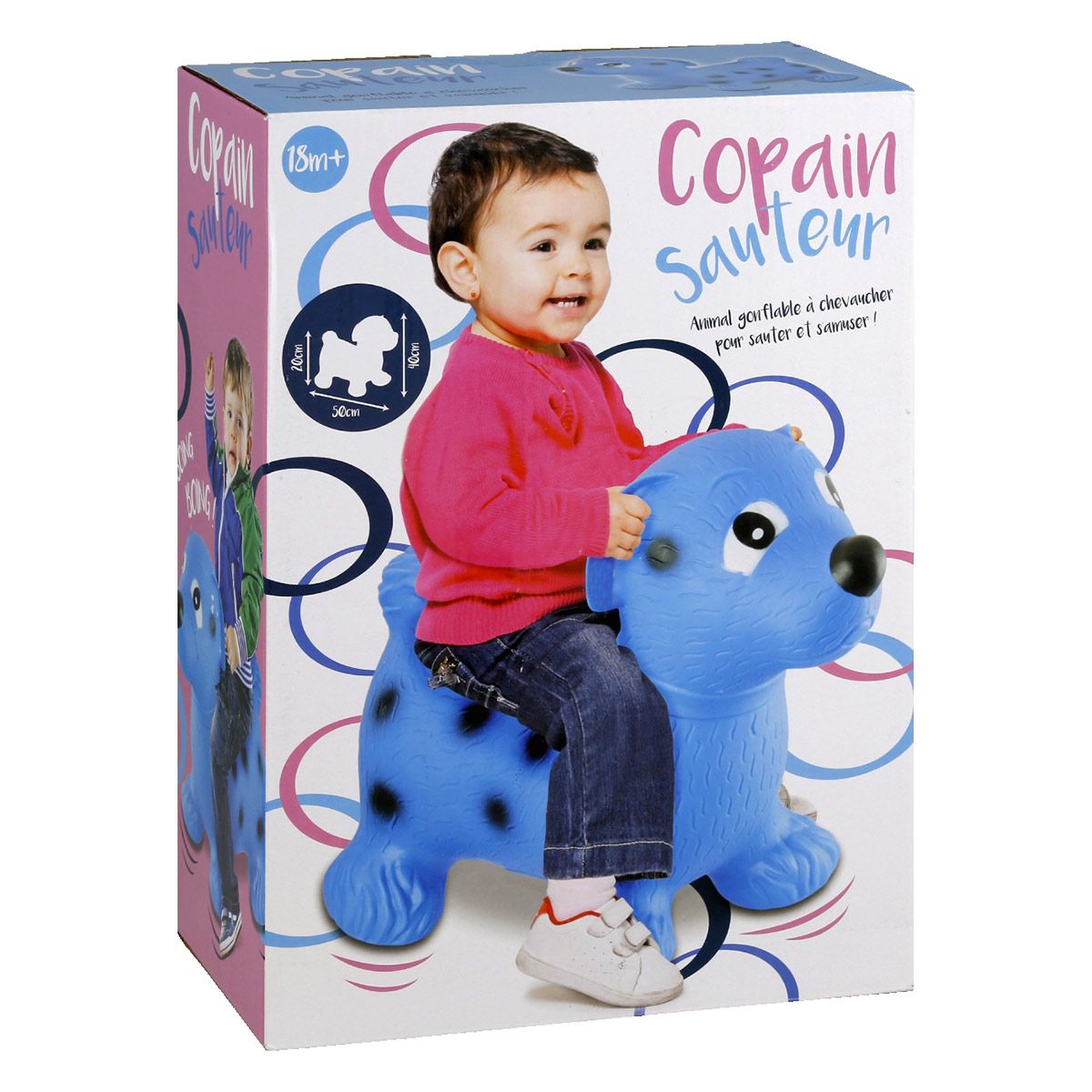Copain sauteur chien