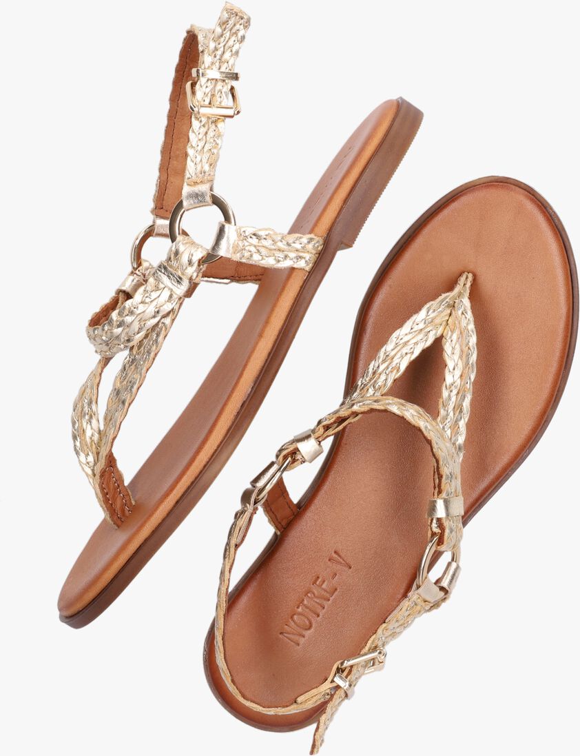 NOTRE-V gouden notre-v sandalen 443011