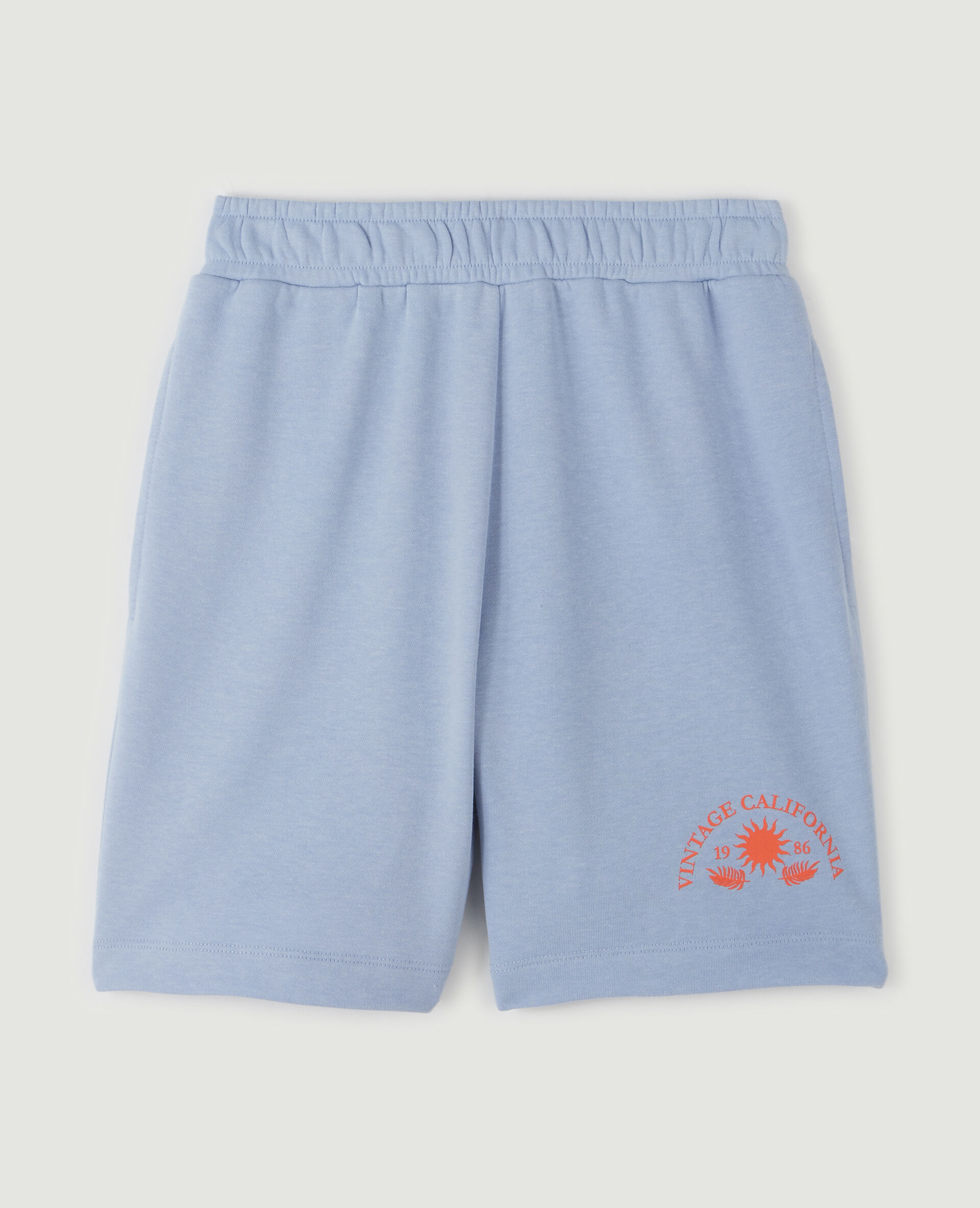 Short molleton - Bleu