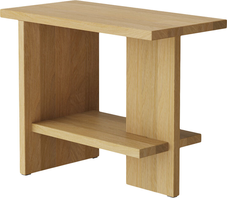 NINE Tee - Side Table Rectangle Oak