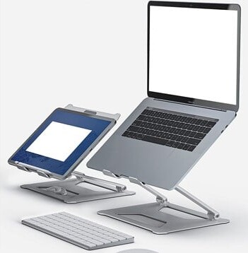 Philbert - Laptop Og Tablet Stander - Universal Og Justerbar - Sølv