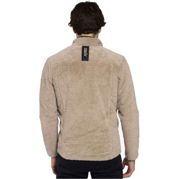 Veste polaire SWIX INFINITY PILE MIDLAYER FULL ZIP DUNE