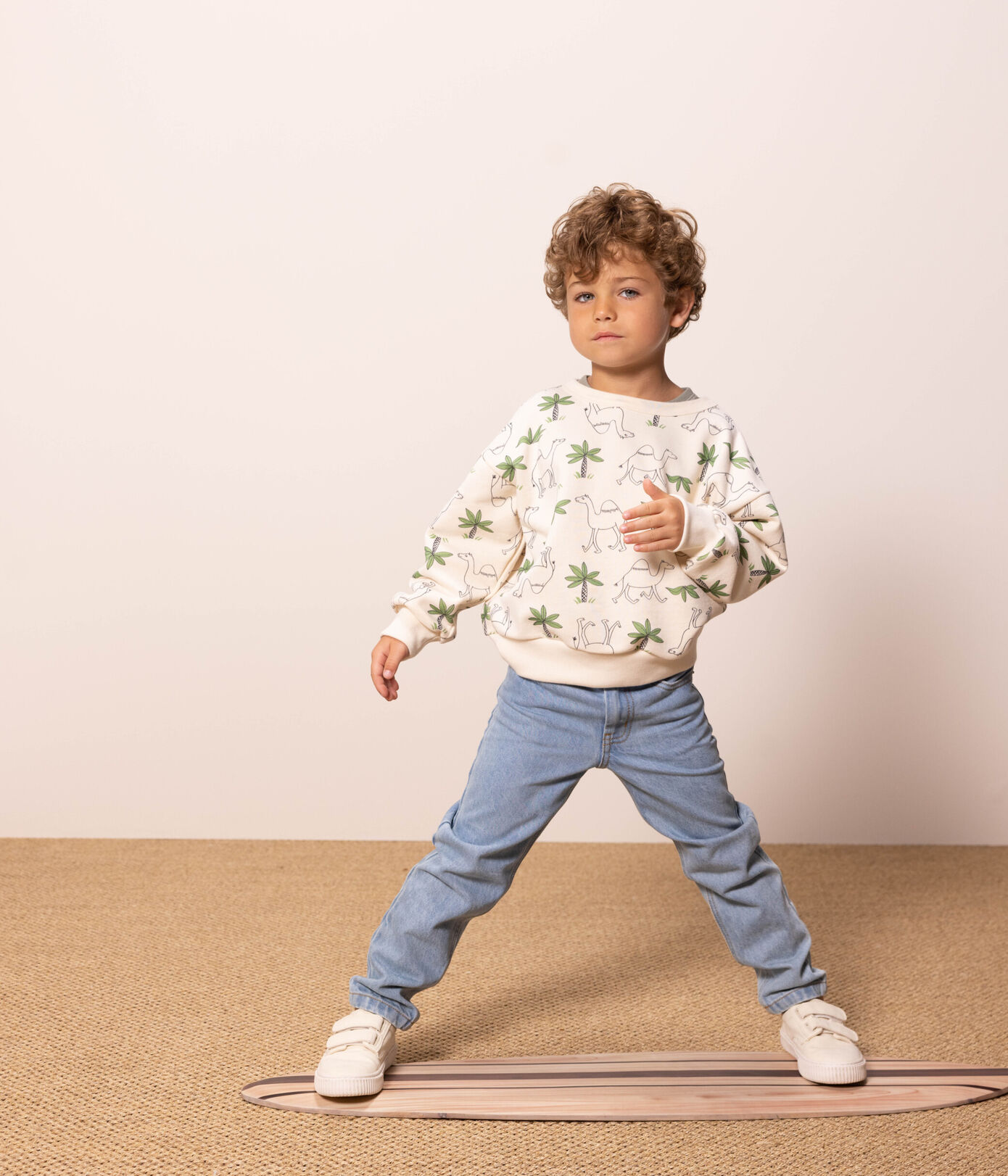 Sweatshirt en molleton enfant fille / garçon
