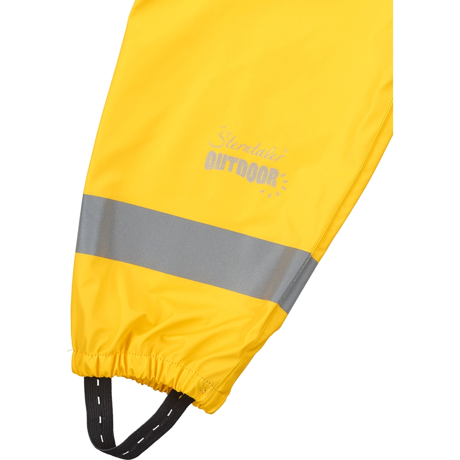 Sterntaler Regenträgerhose ungefüttert gelb