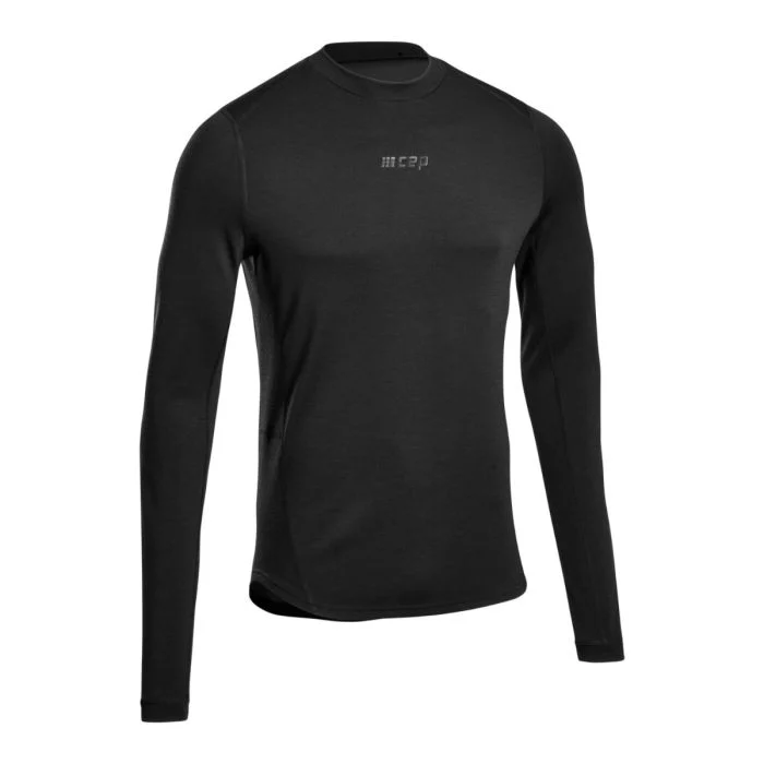 CEP Herre Trøjer Cold Weather Merino LS Shirt Sort