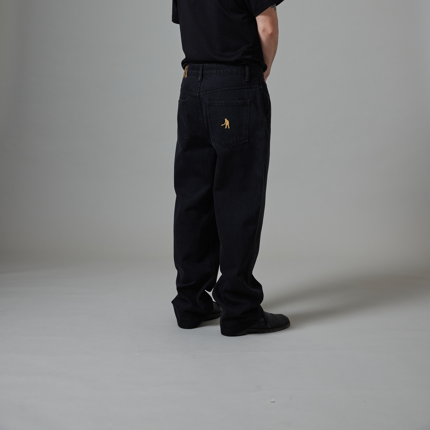 PassPort Workers Club Jean Washed Black