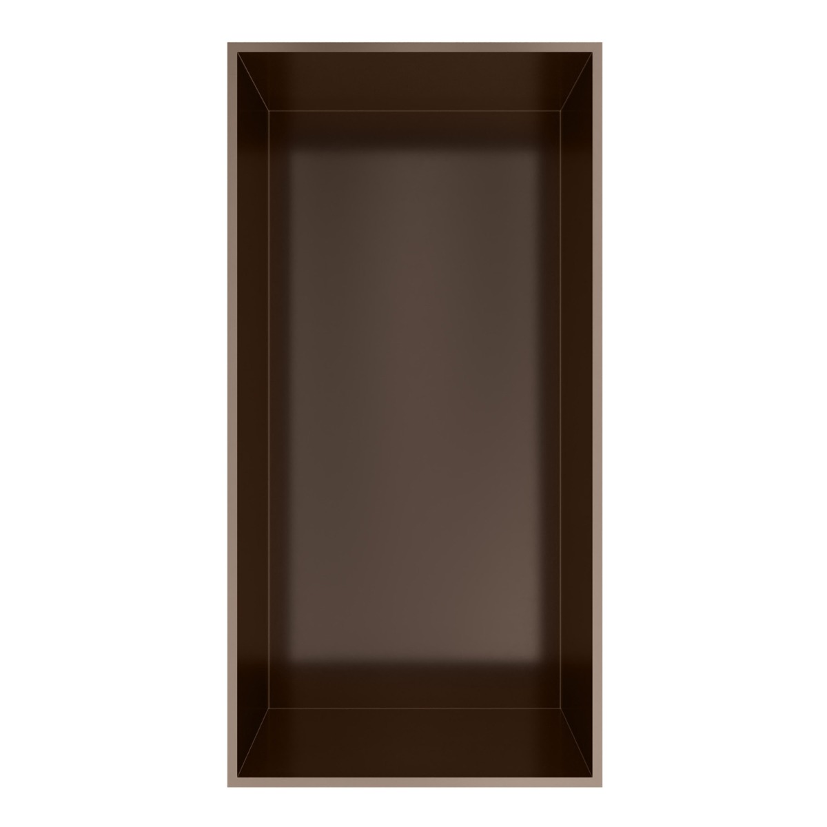 Hotbath &More frameless inbouwnis 30x15x10cm tuscan bronze