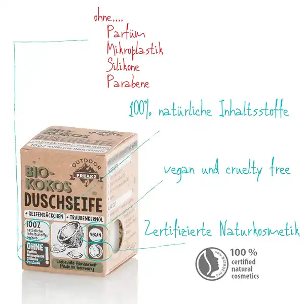 Bio-Kokos Duschseife
