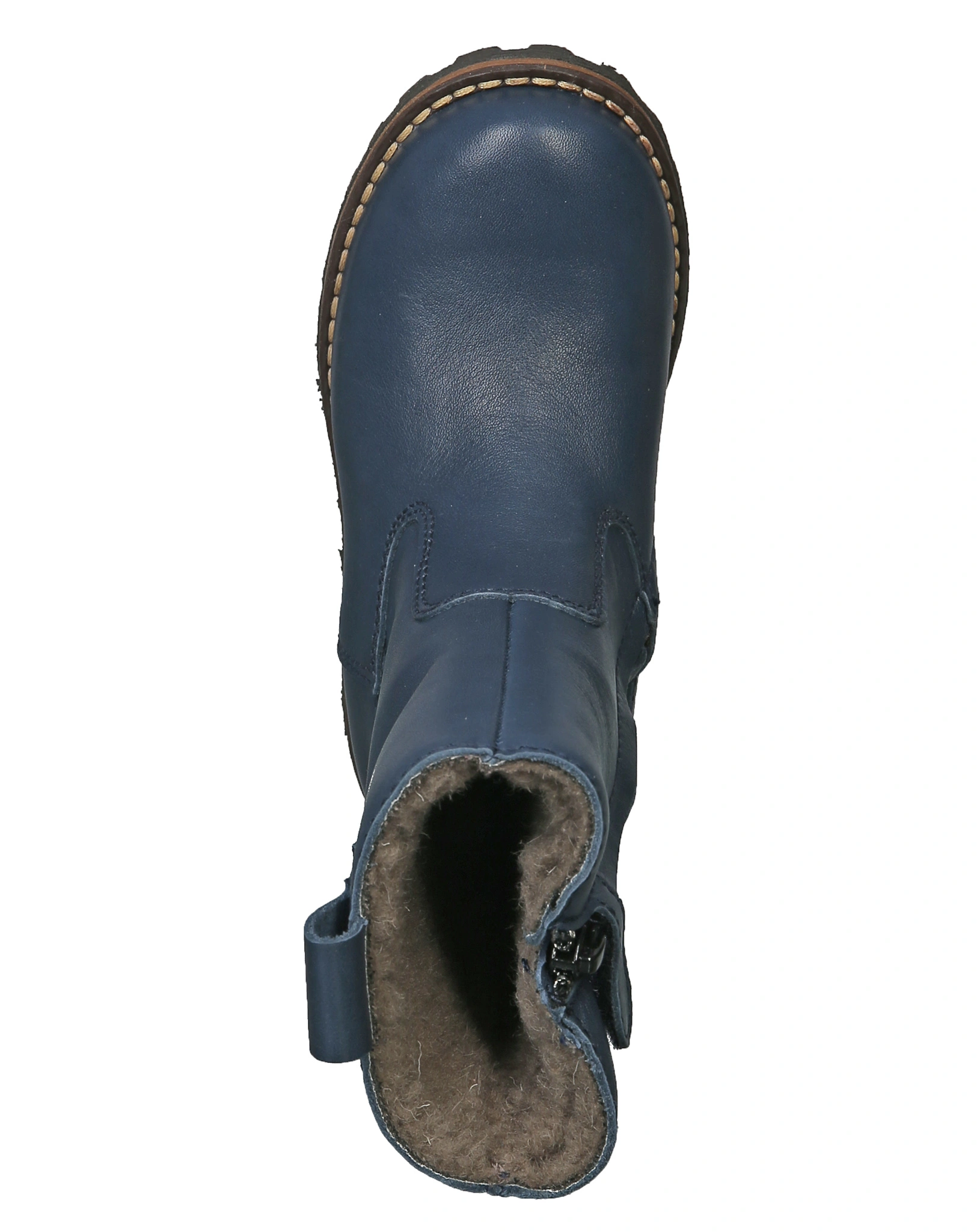 Stiefel MAXINE gefüttert in dark blue