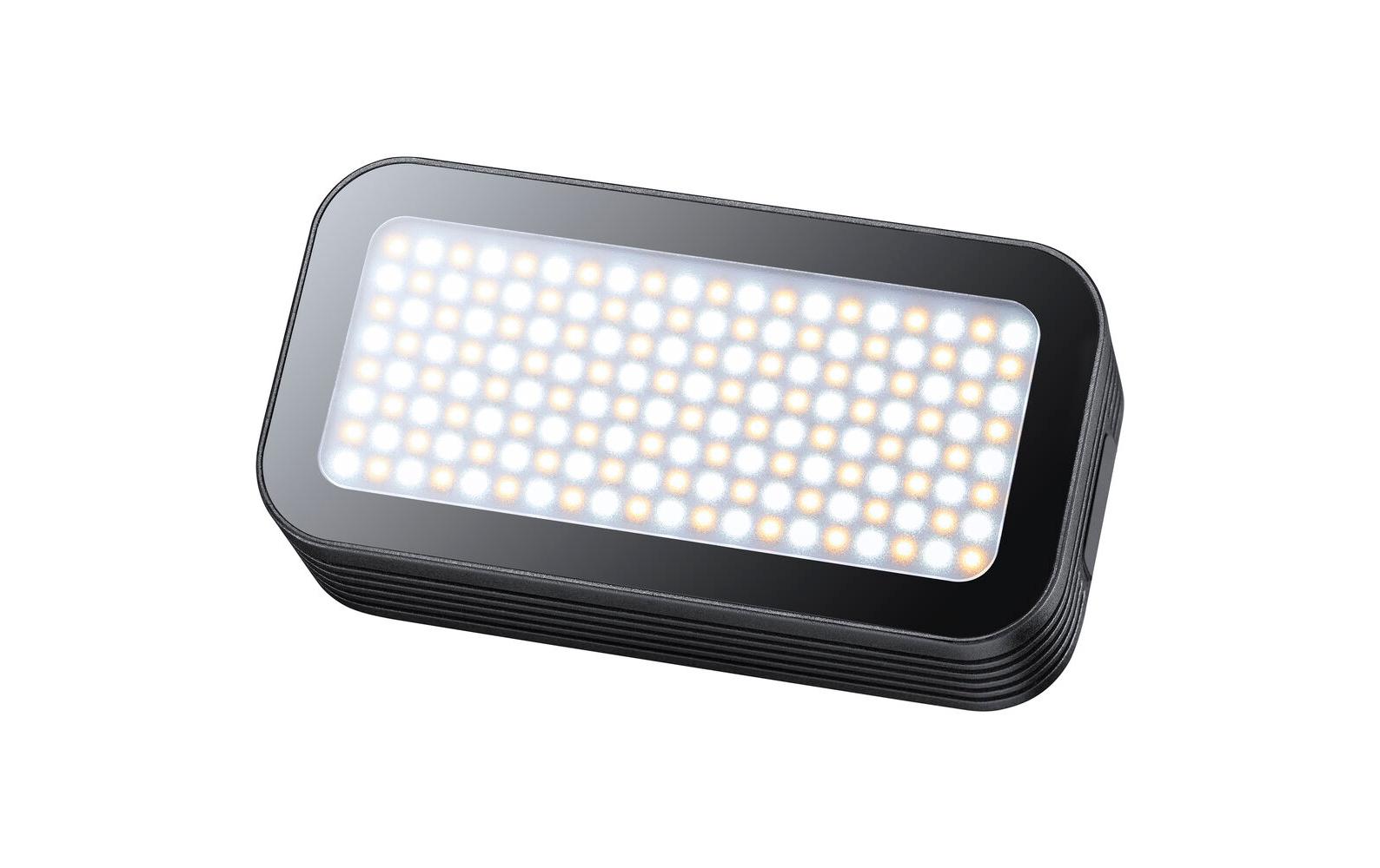 Videoleuchte WL8P<br>Wasserdichtes LED-Licht mit 2900 mAh starkem Akku