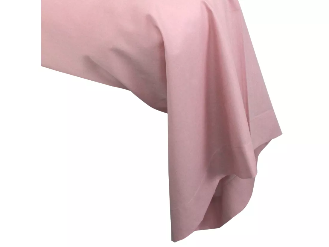 Taie de traversin uni 230X43 cm coton ALTO Macaron