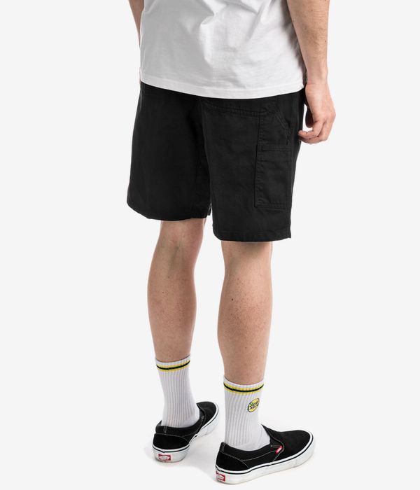 Carhartt WIP Flint Short Moraga Shorts (black garment dyed)