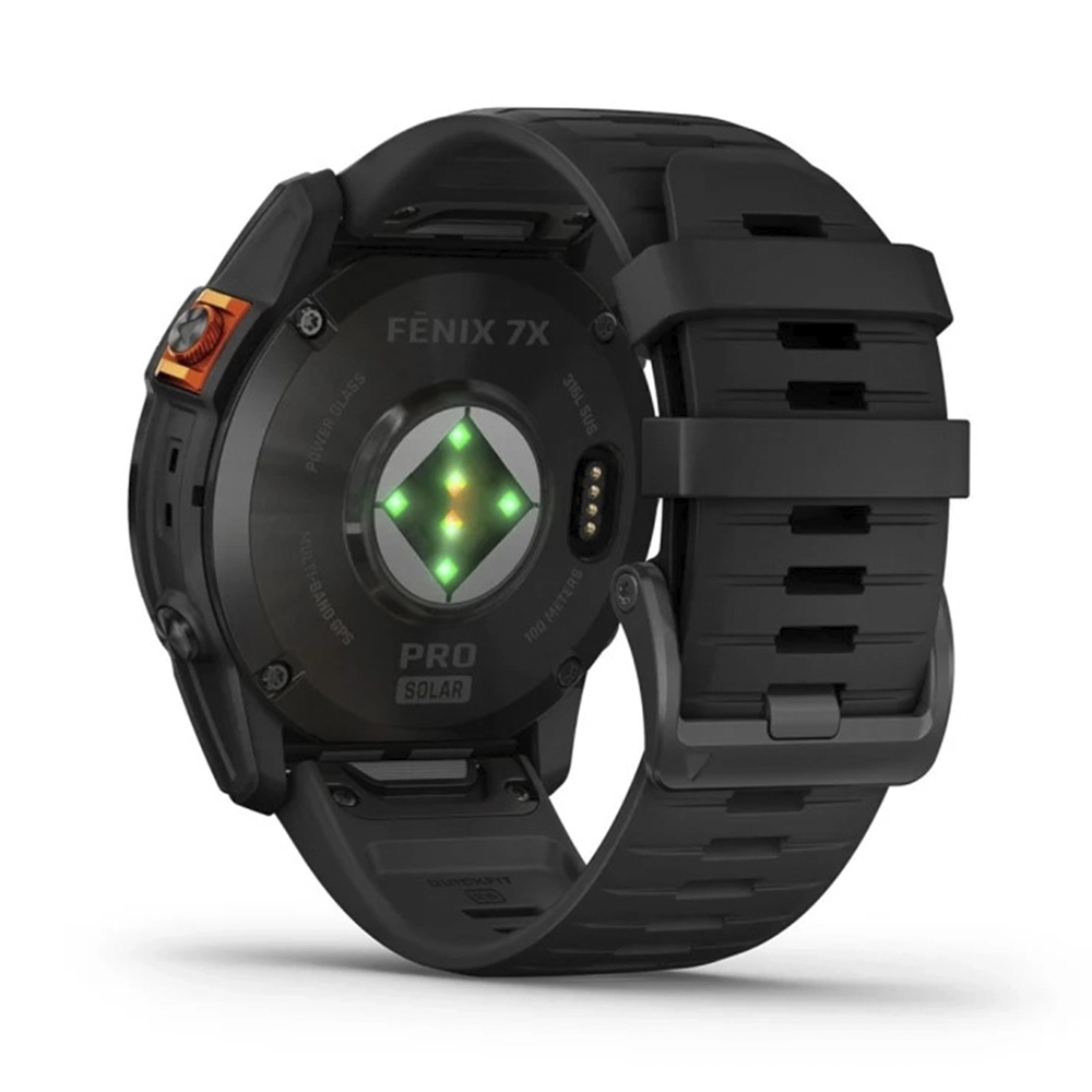 Garmin fenix 7X Pro Solar Edition Smartwatch Schwarz/Schiefergrau 51mm