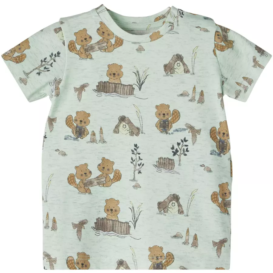name it T-Shirt Nbmdann Glacier