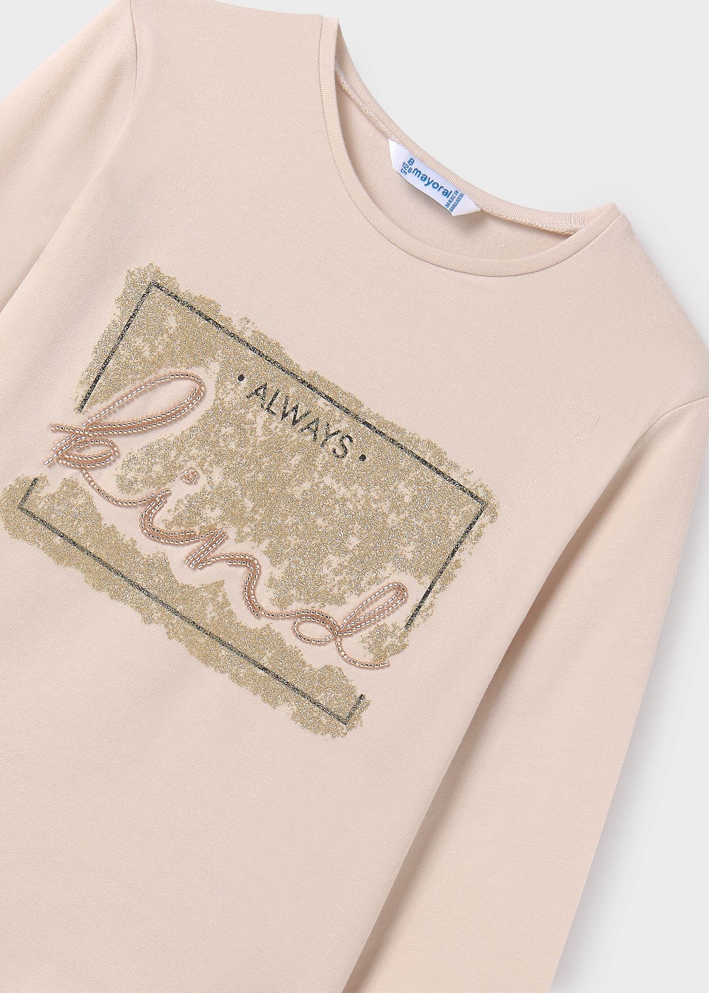 Camiseta estampada Better Cotton para meninas