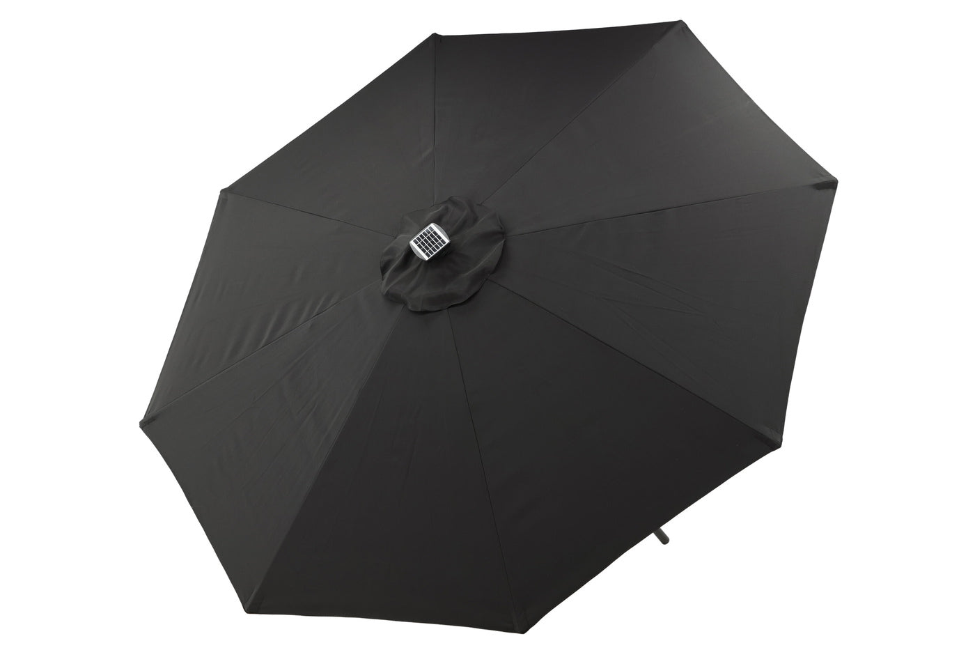 FjÃ´rd - Parasol Zwart 270cm - Led - Sabal