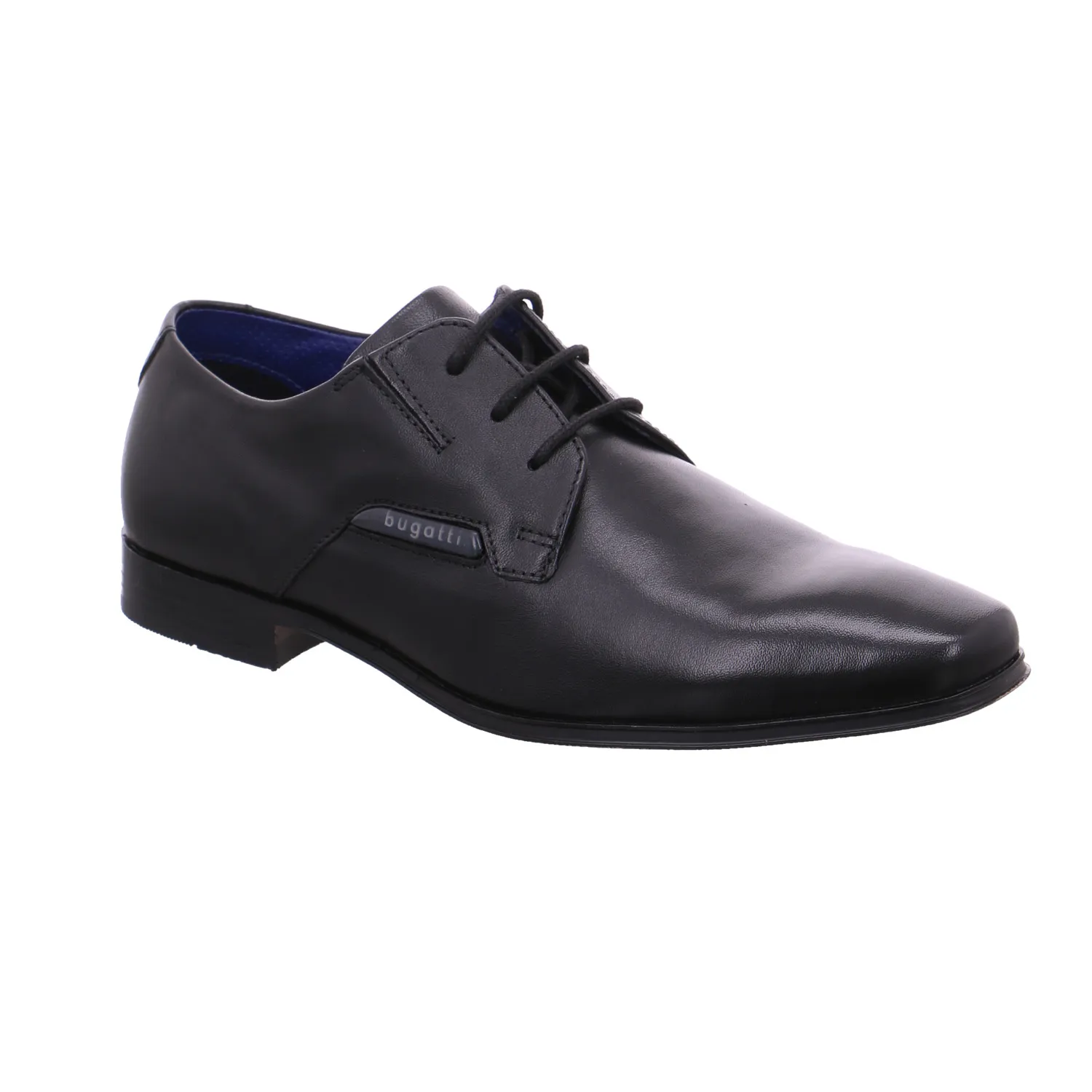 BUGATTI SHOES Halbschuh-City Schwarz Leder