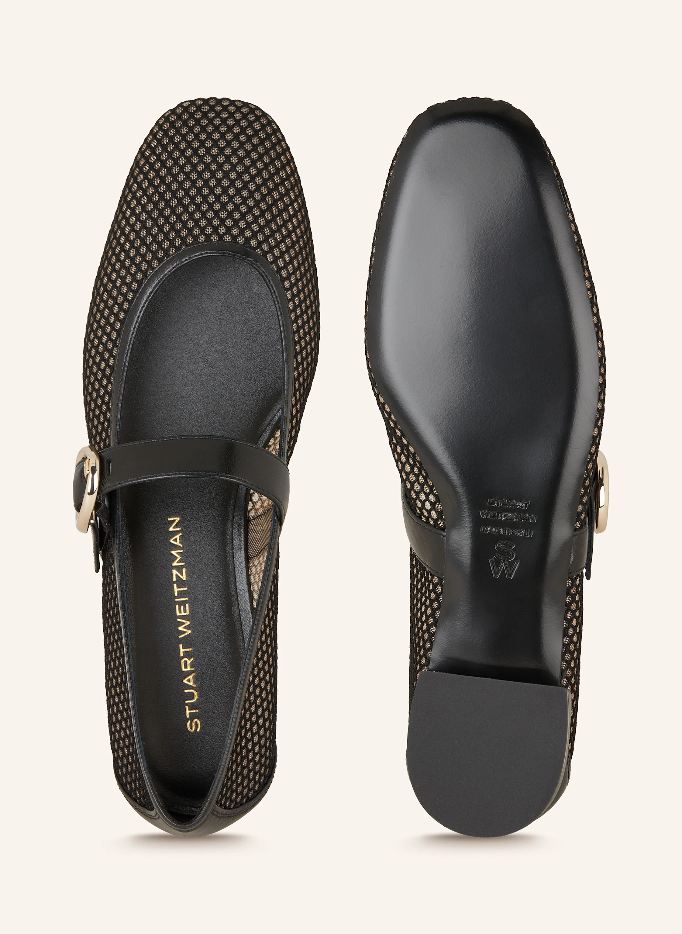 STUART WEITZMAN Mary-Jane-Ballerinas ARABELLA